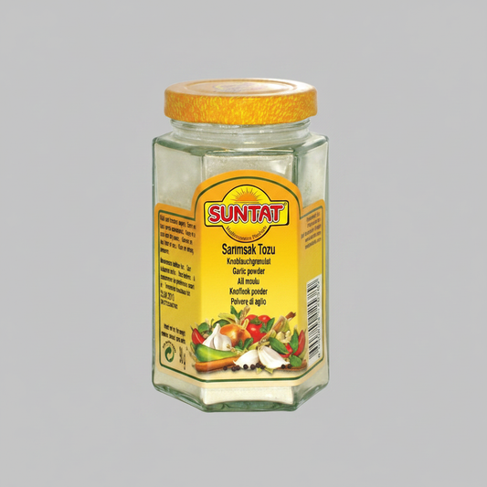 SUNTAT Knoblauchpulver - Gri Arka Plan
