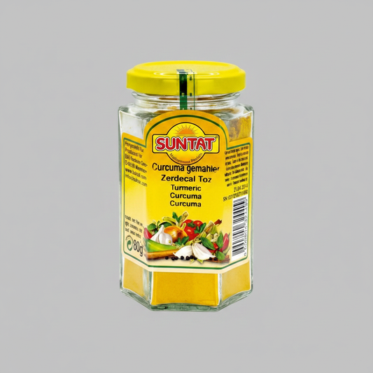 SUNTAT Kurkuma - Gri Arka Plan