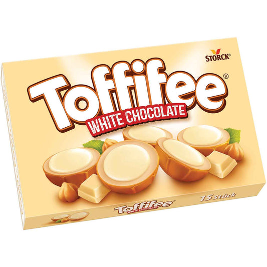 Toffifee White Chocolate 15 ST 125 g / Toffifee Beyaz Çikolatalı 15'li 125 g