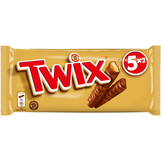 Twix 5x50 g / Twix Çikolatalı Bar 5'li Paket 5x50 g