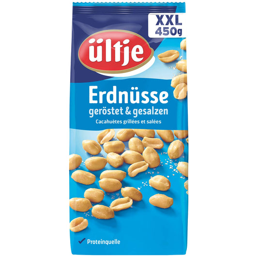 Ültje Erdnüsse geröstet & gesalzen 450 g / Ültje Kavrulmuş & Tuzlu Yer Fıstığı 450 g