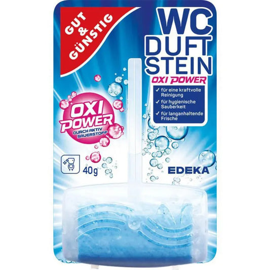 GUT&GÜNSTIG WC-Duftstein OXI-Power 40 g - Tuvalet Koku Taşı OXI-Power 40 g
